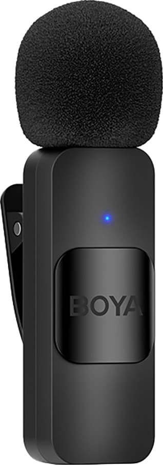 BOYA BY-V1 Lightning langaton minimikrofoni (musta)