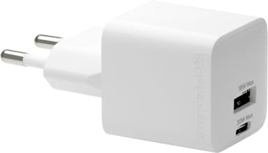 Dbramante1928 30 W USB-C 18 W USB-A seinälaturi (valkoinen)
