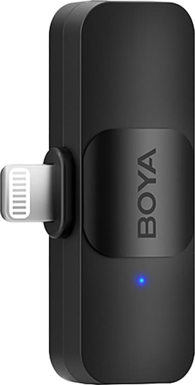 BOYA BY-V1 Lightning langaton minimikrofoni (musta)