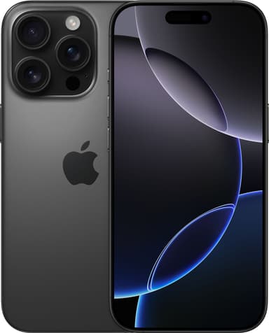 iPhone 16 Pro 5G älypuhelin 1 TB mustatitaani