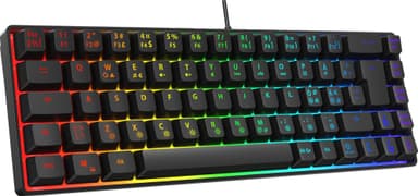 Next MX6 mini 65 RGB pelinäppäimistö (kalvokytkimet, musta)