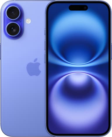 Demo iPhone 16 – 5G älypuhelin 128 GB ultramariini