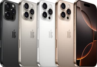 iPhone 16 Pro 5G älypuhelin 1 TB mustatitaani