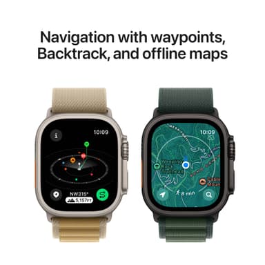 Apple Watch Ultra 2 49mm GPS+CEL (luonnont./luonnont. Milanese Loop) L