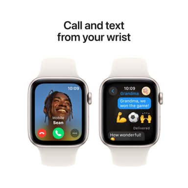Apple Watch SE 2nd Gen 44mm GPS (tähtiv. alu./tähtiv. Sport Band S/M)