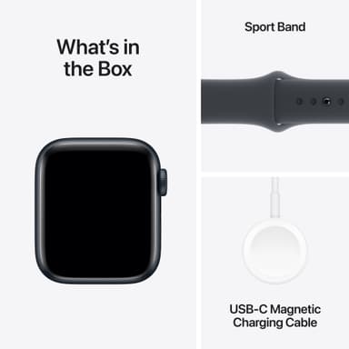 Apple Watch SE 2nd Gen 40mm LTE (keskiyö alu./keskiyö Sport Band M/L)