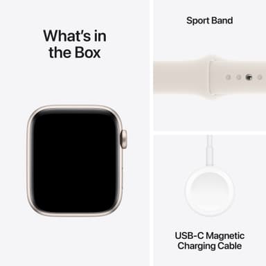 Apple Watch SE 2nd Gen 44mm GPS (tähtiv. alu./tähtiv. Sport Band M/L)