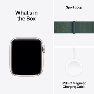 Apple Watch SE 2nd Gen 40mm LTE (tähtival. alu/lammenvihr. Sport Loop)