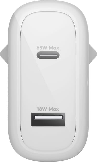 Dbramante1928 65 W USB-C 18 W USB-A seinälaturi (valkoinen)