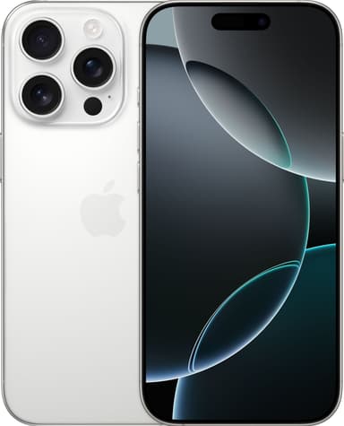 iPhone 16 Pro 5G älypuhelin 256 GB valkotitaani