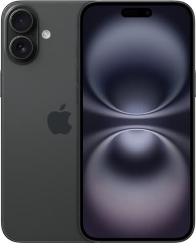 iPhone 16 Plus – 5G älypuhelin 128 GB musta