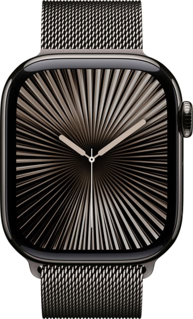 Apple Watch S10 46mm GPS+Cel (liuskekivi tit./lius. Milanese Loop) M/L