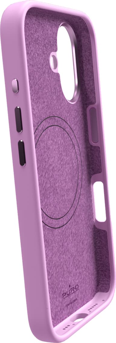 Puro Icon Mag Pro iPhone 16 suojakuori (roosa)