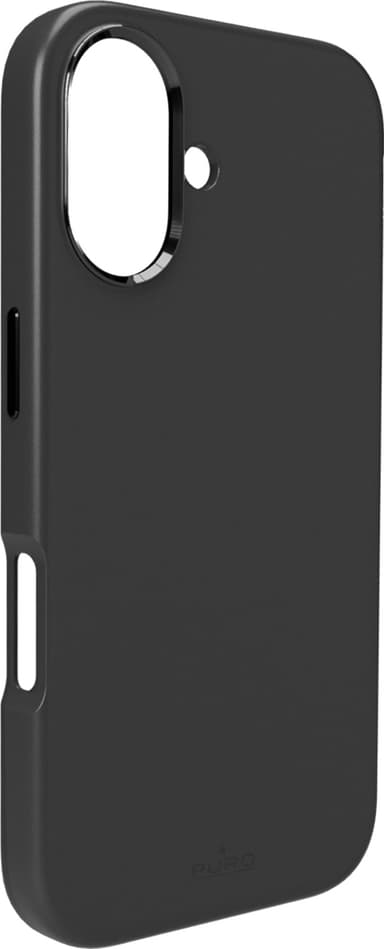 Puro Icon Mag Pro iPhone 16 Plus suojakuori (musta)