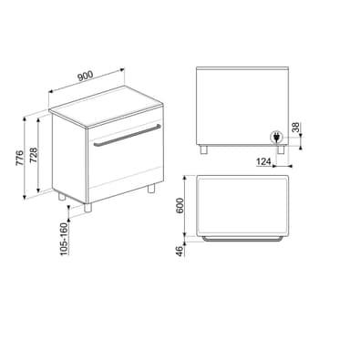 Smeg Liesi CX91IMBL