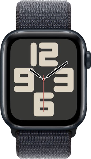 Apple Watch SE 2nd Gen 44mm LTE (keskiyöns. alu/musteenv. Sport Loop)