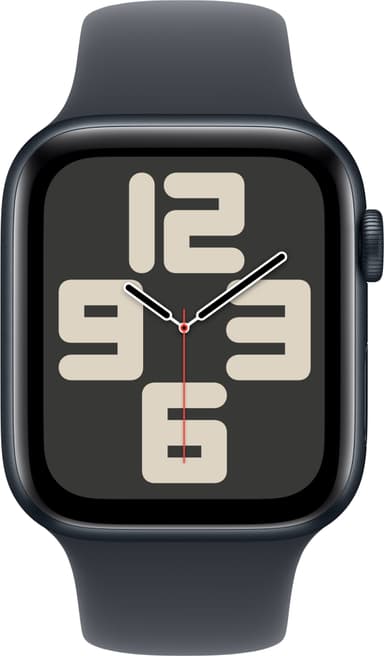 Apple Watch SE 2nd Gen 44mm LTE (keskiyö alu./keskiyö Sport Band S/M)