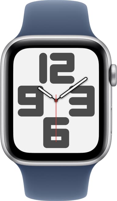Apple Watch SE 2nd Gen 44mm GPS (hopea alu./farkunsin. Sport Band S/M)