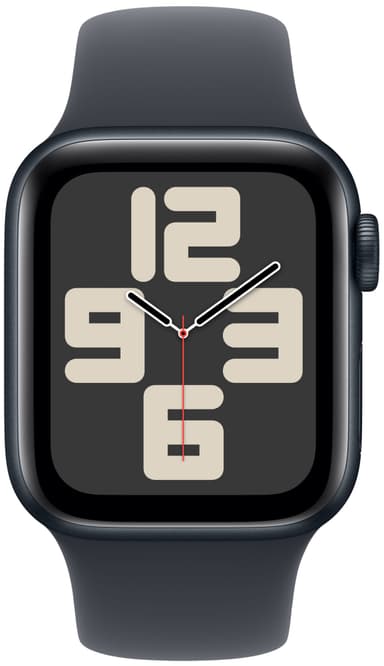 Apple Watch SE 2nd Gen 40mm LTE (keskiyö alu./keskiyö Sport Band S/M)