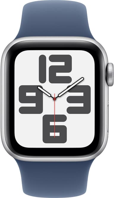 Apple Watch SE 2nd Gen 40mm GPS (hopea alu./farkunsin. Sport Band M/L)