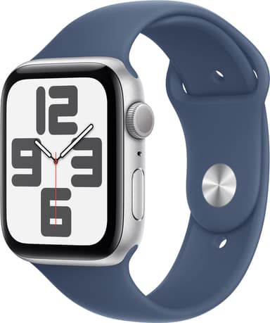 Apple Watch SE 2nd Gen 44mm GPS (hopea alu./farkunsin. Sport Band M/L)