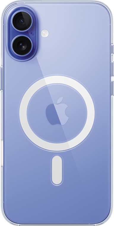 Apple iPhone 16 Plus suojakuori (läpinäkyvä)