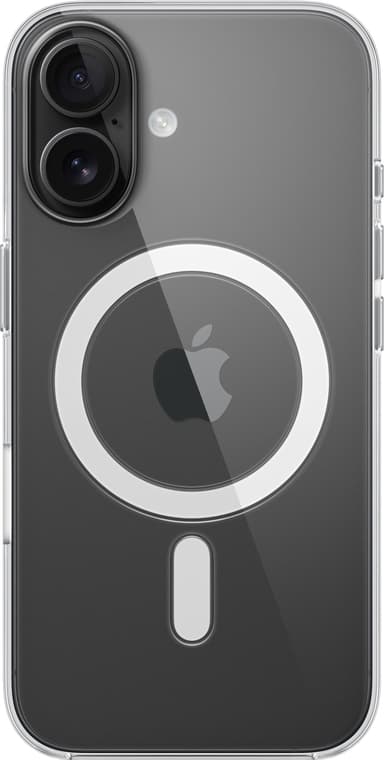 Apple iPhone 16 suojakuori (läpinäkyvä)