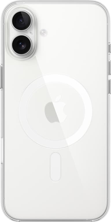 Apple iPhone 16 Plus suojakuori (läpinäkyvä)