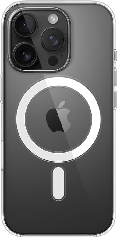 Apple iPhone 16 Pro suojakuori (läpinäkyvä)