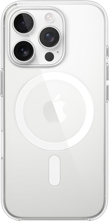 Apple iPhone 16 Pro suojakuori (läpinäkyvä)