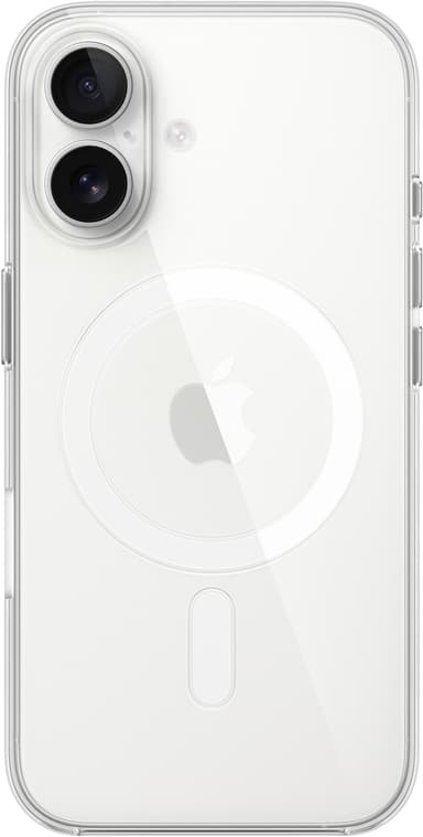 Apple iPhone 16 suojakuori (läpinäkyvä)