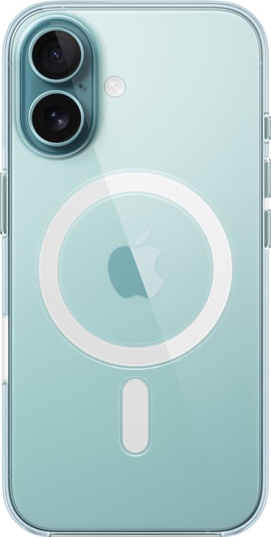 Apple iPhone 16 suojakuori (läpinäkyvä)