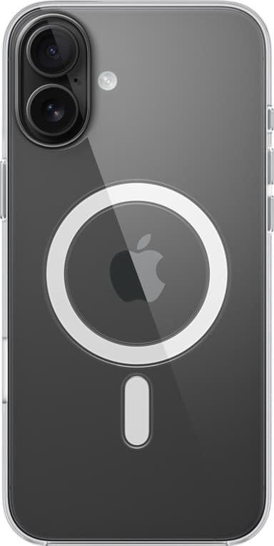 Apple iPhone 16 Plus suojakuori (läpinäkyvä)