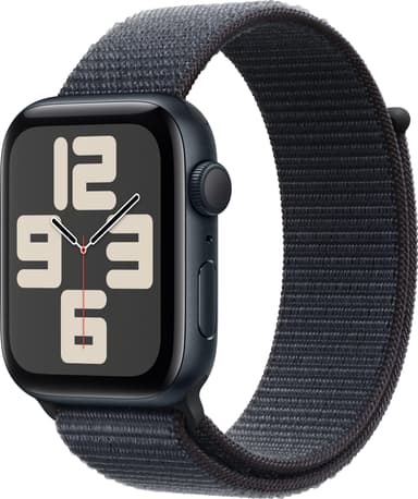 Apple Watch SE 2nd Gen 44mm LTE (keskiyöns. alu/musteenv. Sport Loop)