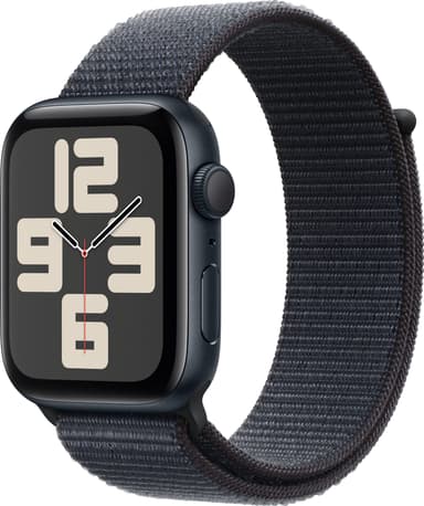 Apple Watch SE 2nd Gen 44mm GPS (keskiyö alu./musteenv. Sport Loop)