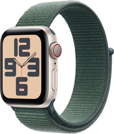 Apple Watch SE 2nd Gen 40mm LTE (tähtival. alu/lammenvihr. Sport Loop)