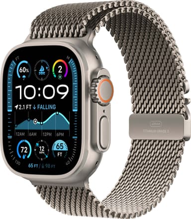 Apple Watch Ultra 2 49mm GPS+CEL (luonnont./luonnont. Milanese Loop) S