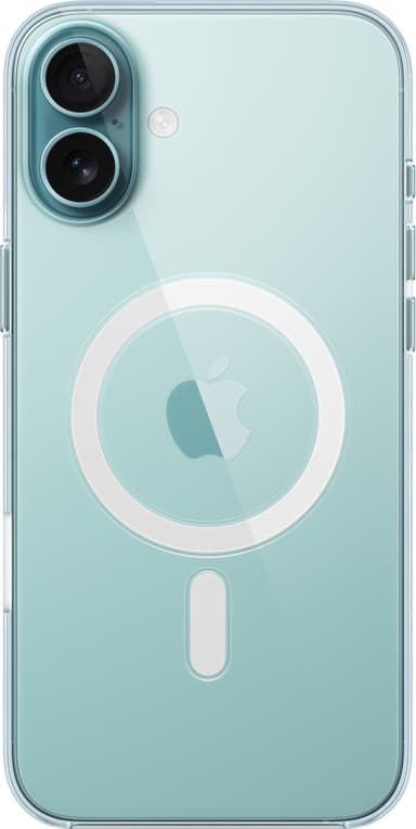 Apple iPhone 16 Plus suojakuori (läpinäkyvä)