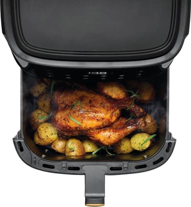 F&B Digital Dual Heat Airfryer 8 L (musta)