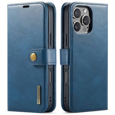 Lompakkokotelo DG-Ming 2i1 iPhone 16 Pro Max - Sininen