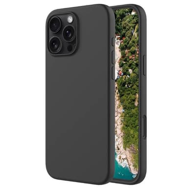 Liquid silikonisuoja iPhone 16 Pro - Onyx Black