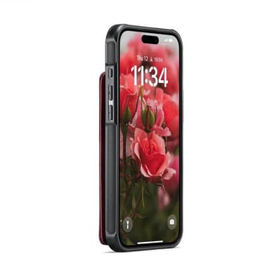 CaseMe puhelimenkotelo C22 iPhone 16 Plus - Viininpunainen