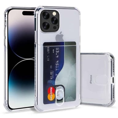 Silikonikotelo ja korttipaikka iPhone 16 Pro Max