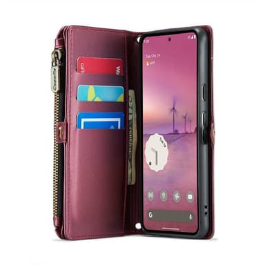 CaseMe puhelimenkotelo C36 Google Pixel 9 Pro XL - Viininpunainen