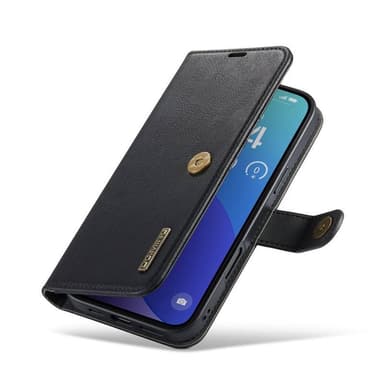 Lompakkokotelo DG-Ming 2i1 iPhone 16 Pro Max - Musta