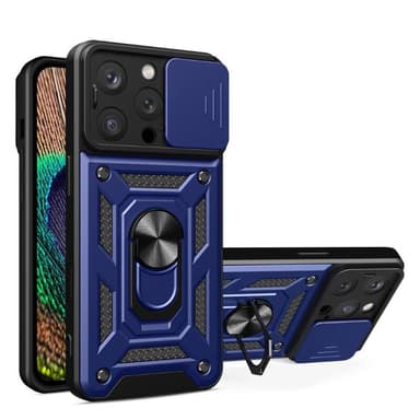 Jazz 3i1 kuori iPhone 16 Pro Max - Sininen