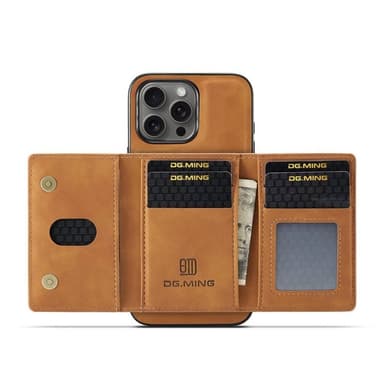DG-Ming M2 kuori iPhone 16 Pro Max - Ruskea