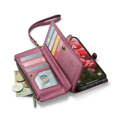 CaseMe puhelimenkotelo C36 iPhone 16 Pro Max - Viininpunainen