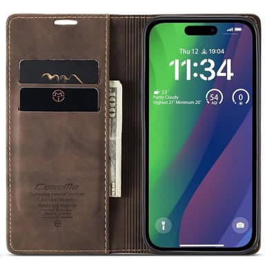 CaseMe puhelimenkotelo 013 iPhone 16 Pro Max - Coffee