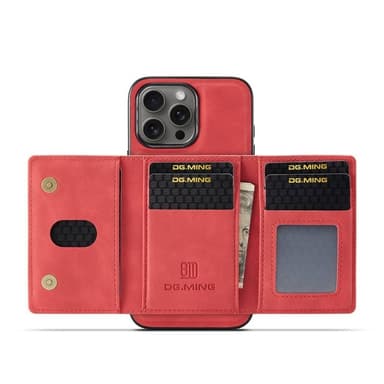 DG-Ming M2 kuori iPhone 16 Pro Max - Punainen